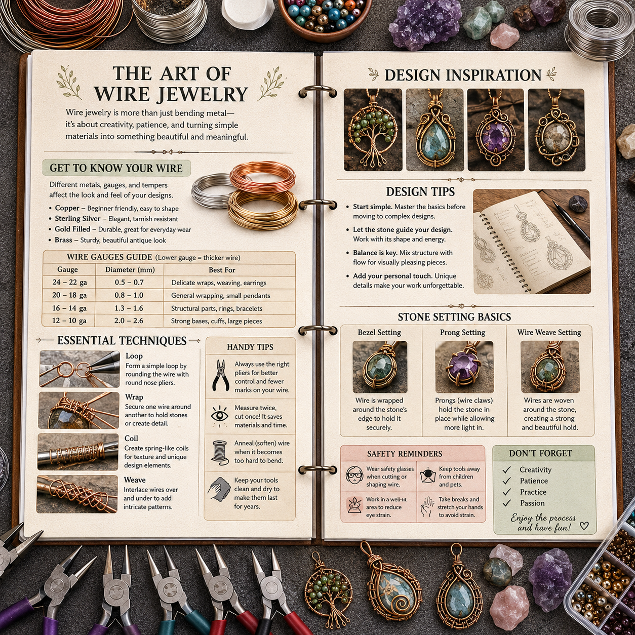 1.000+ Free Wire Weaving Notes